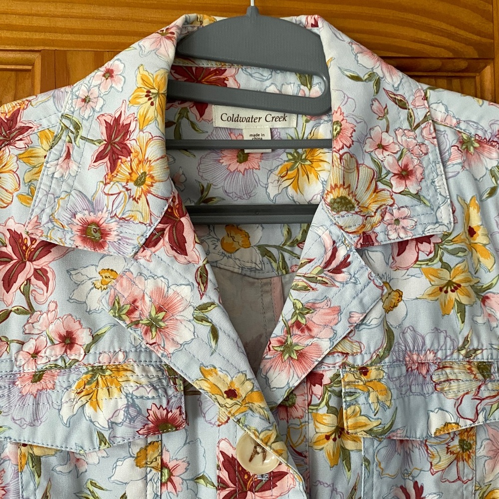 🌻Floral Women's Jacket - Picture 4 of 16